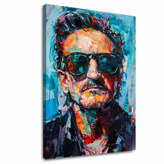 Πίνακας του Bono - Μελωδία του φωτός | 100% πρωτότυπος πίνακας με ακρυλικά