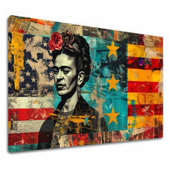 Εικόνα FRIDA KAHLO - Πολιτιστική αναφορά | φινιρισμένο στο χέρι του καλλιτέχνη - εικόνα 2