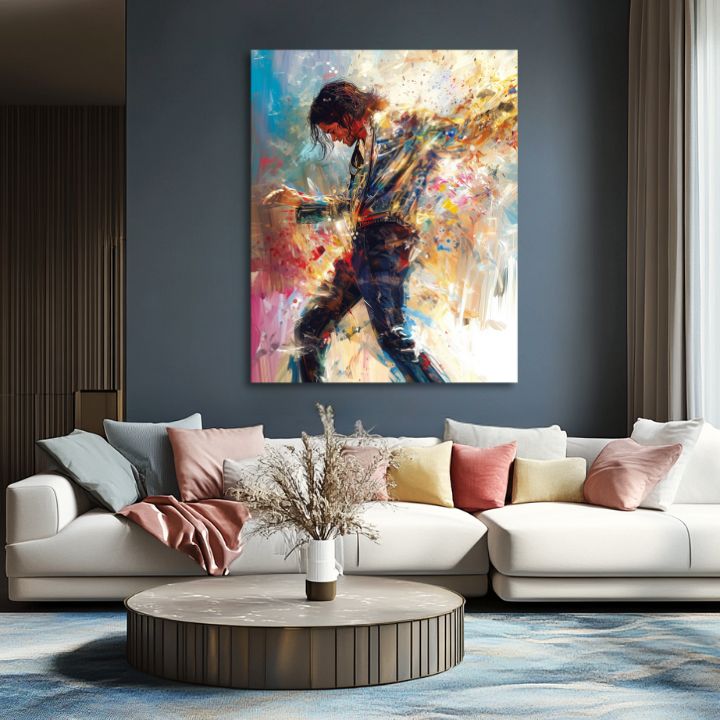 Εικόνα MICHAEL JACKSON - Dance energy | φινιρισμένο στο χέρι του καλλιτέχνη