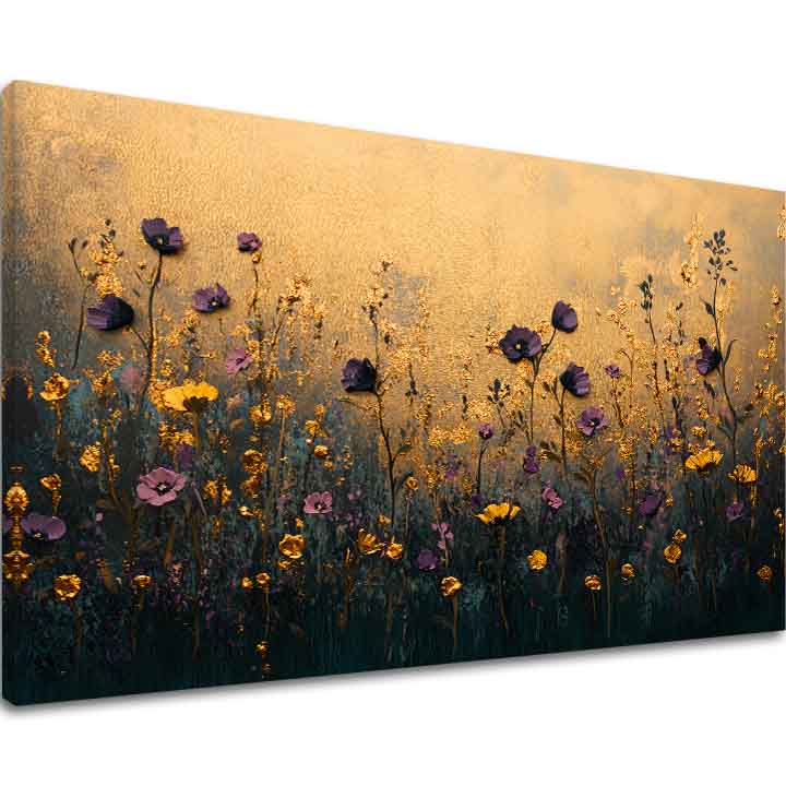 Βραδινό λιβάδι | 100% αυθεντικό ακρυλικό ζωγραφισμένο