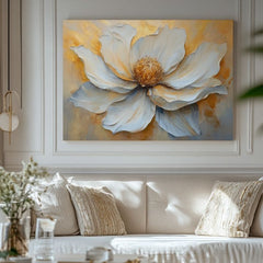 Η εικόνα Aurin golden touch | 100% πρωτότυπο ακρυλικό ζωγραφισμένο