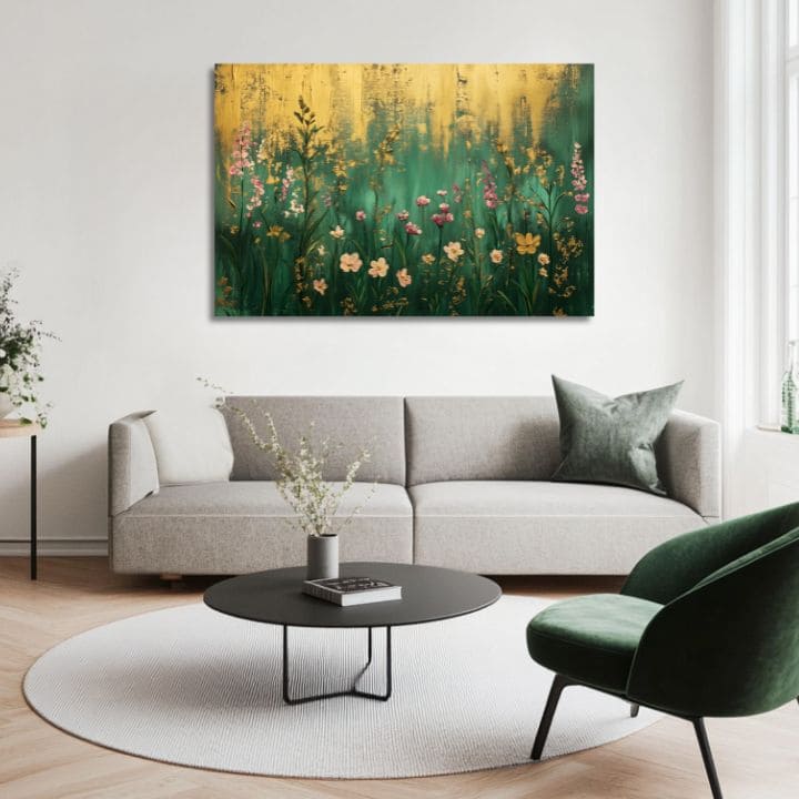 Χρυσές στιγμές της φύσης | 100% αυθεντικό ακρυλικό ζωγραφισμένο