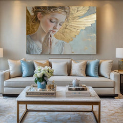 Πίνακες ζωγραφικής των αγγέλων Ουράνιου Θησαυρού | 100% πρωτότυπο ακρυλικό ζωγραφισμένο