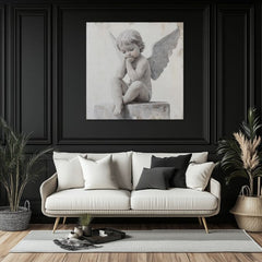 Πίνακες ζωγραφικής των αγγέλων Protector | 100% πρωτότυπο ακρυλικό ζωγραφισμένο