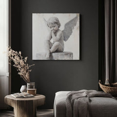 Πίνακες ζωγραφικής των αγγέλων Protector | 100% πρωτότυπο ακρυλικό ζωγραφισμένο