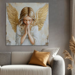 Πίνακες ζωγραφικής των αγγέλων Ουράνια αρμονία | 100% πρωτότυπο ακρυλικό ζωγραφισμένο