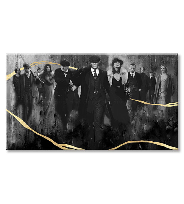 Πίνακες σε καμβά PREMIUM ART | Peaky Blinders Family - εικόνα 4