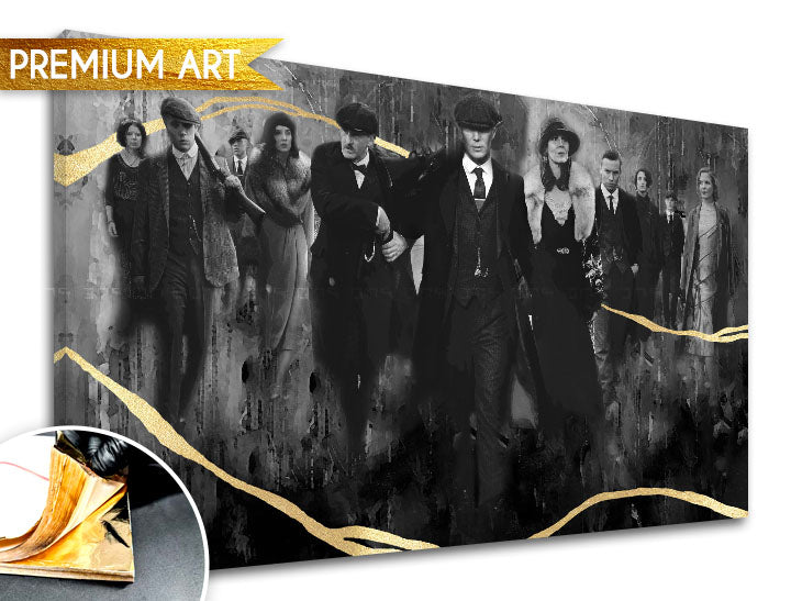 Πίνακες σε καμβά PREMIUM ART | Peaky Blinders Family - εικόνα 3