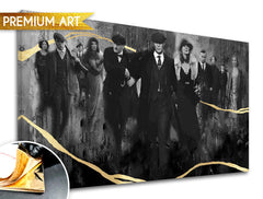 Πίνακες σε καμβά PREMIUM ART | Peaky Blinders Family - εικόνα 3
