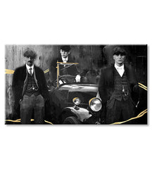 Πίνακες σε καμβά PREMIUM ART | Peaky Blinders Brothers - εικόνα 3