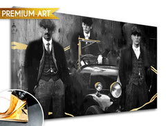 Πίνακες σε καμβά PREMIUM ART | Peaky Blinders Brothers