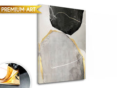 Πίνακες σε καμβά PREMIUM ART | Αφηρημένη πέτρα μύλου - εικόνα 4