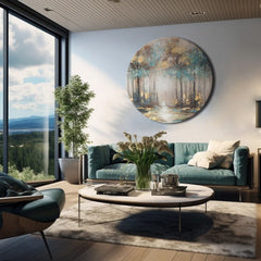 Στρογγυλές ζωγραφιές με ακρυλικό Μυστικά του Χρυσού Πρωινού | διαφορετικές διαστάσεις