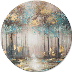 Στρογγυλές ζωγραφιές με ακρυλικό Μυστικά του Χρυσού Πρωινού | διαφορετικές διαστάσεις