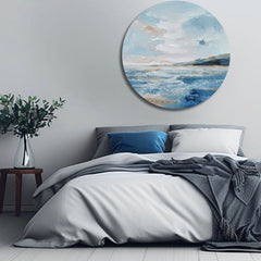 Στρογγυλή ζωγραφική Depths of Peace | διαφορετικές διαστάσεις