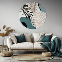 Στρογγυλές ζωγραφιές με ακρυλικό Touch of the jungle | διαφορετικές διαστάσεις