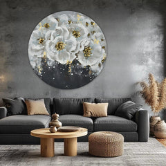 Στρογγυλές ζωγραφιές με ακρυλικό Βραδινός χορός | διαφορετικές διαστάσεις