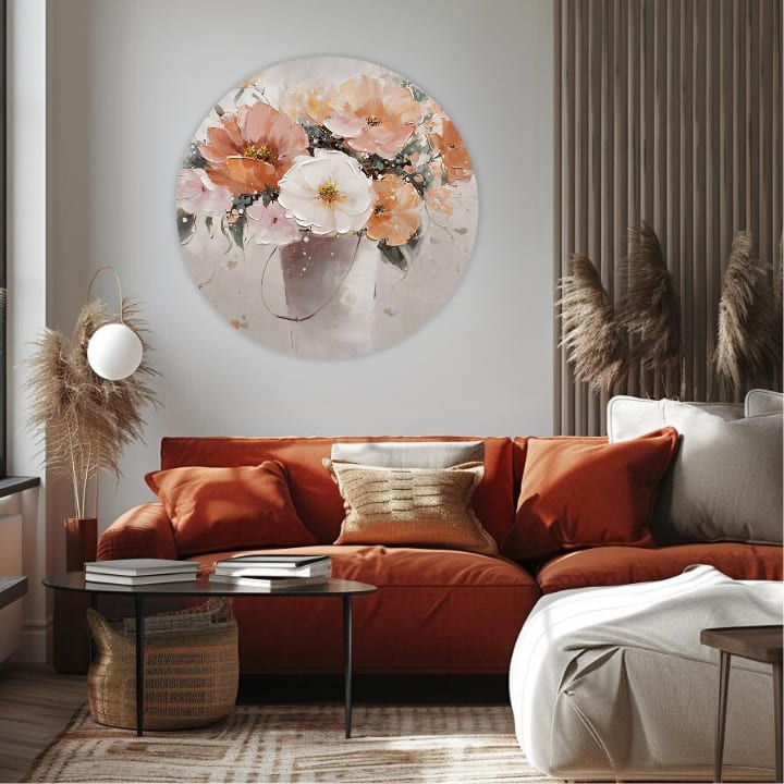 Στρογγυλές ζωγραφιές με ακρυλικό Silent Symphony | διαφορετικές διαστάσεις