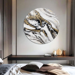 Στρογγυλή ζωγραφισμένη εικόνα Η ιστορία της Γης | διαφορετικές διαστάσεις