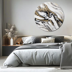 Στρογγυλή ζωγραφισμένη εικόνα Η ιστορία της Γης | διαφορετικές διαστάσεις