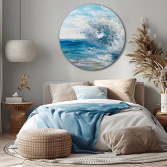 Στρογγυλή ζωγραφισμένη εικόνα Ασυμβίβαστο στοιχείο | διαφορετικές διαστάσεις