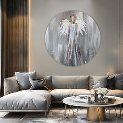 Στρογγυλές ζωγραφιές με ακρυλικό Tender Guardian | διαφορετικές διαστάσεις