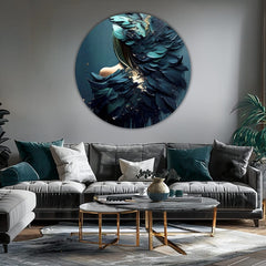 Στρογγυλές ζωγραφιές με ακρυλικό Angel Calling | διαφορετικές διαστάσεις