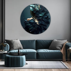 Στρογγυλές ζωγραφιές με ακρυλικό Angel Calling | διαφορετικές διαστάσεις