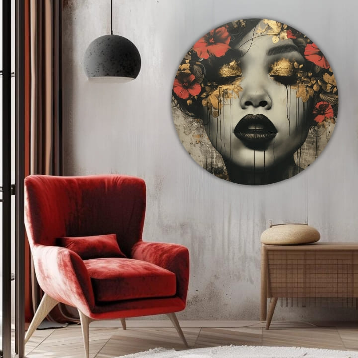 Στρογγυλές ζωγραφιές με ακρυλικό Στο βασίλειο των ονείρων | διαφορετικές διαστάσεις