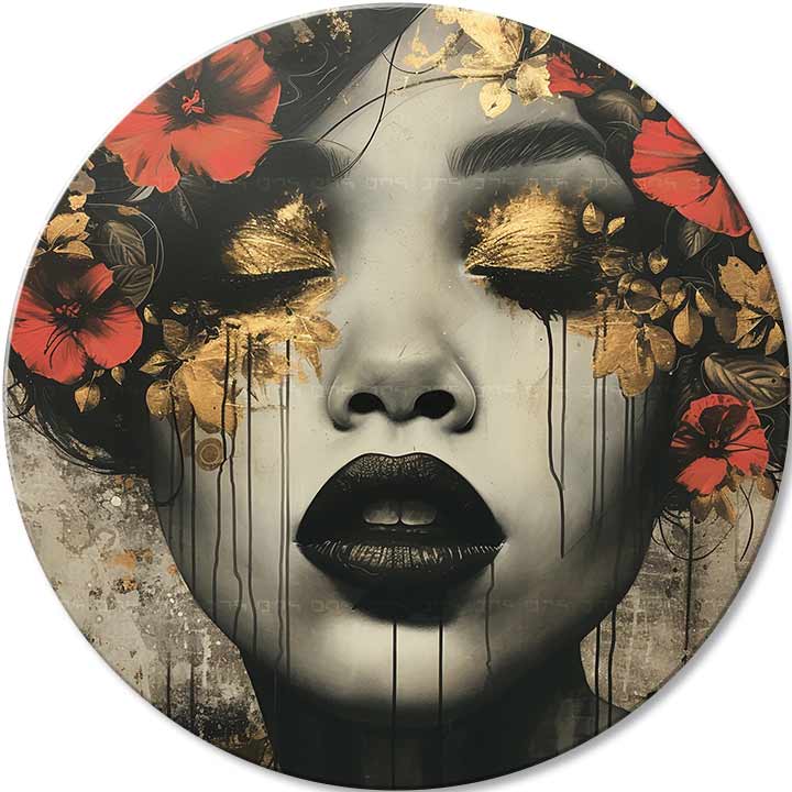 Στρογγυλές ζωγραφιές με ακρυλικό Στο βασίλειο των ονείρων | διαφορετικές διαστάσεις