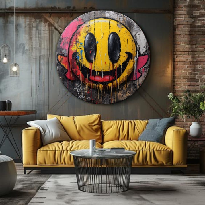 Στρογγυλές ζωγραφιές με ακρυλικό Colours of Joy | διαφορετικές διαστάσεις