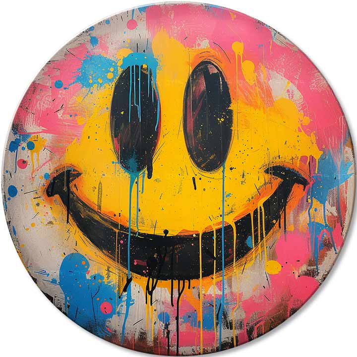 Στρογγυλές ζωγραφιές με ακρυλικό Colours of Joy | διαφορετικές διαστάσεις