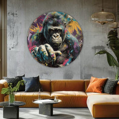 Στρογγυλές ζωγραφιές με ακρυλικό Μια ιστορία στα μάτια | διαφορετικές διαστάσεις