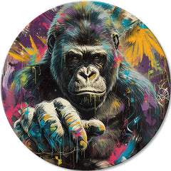 Στρογγυλές ζωγραφιές με ακρυλικό Μια ιστορία στα μάτια | διαφορετικές διαστάσεις