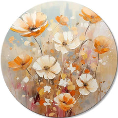 Στρογγυλές ζωγραφιές με ακρυλικό ανέμελη ζωή | διαφορετικές διαστάσεις