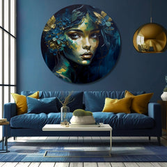 Στρογγυλές ζωγραφιές με ακρυλικό Η ιστορία της αγάπης | διαφορετικές διαστάσεις