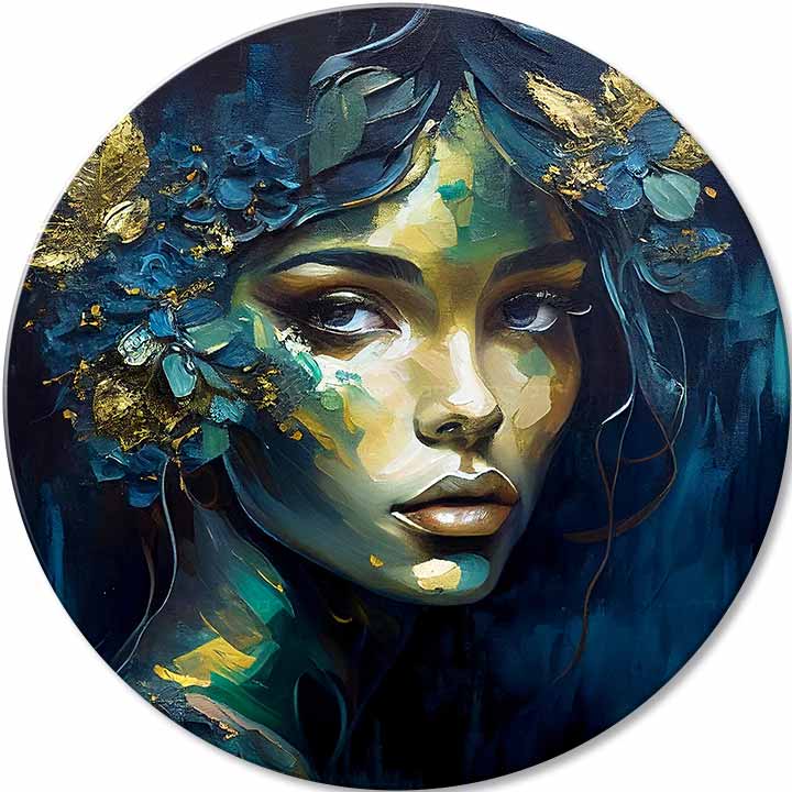 Στρογγυλές ζωγραφιές με ακρυλικό Η ιστορία της αγάπης | διαφορετικές διαστάσεις