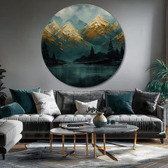 Στρογγυλές ζωγραφιές με ακρυλικό Forgotten Forest | διαφορετικές διαστάσεις