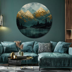 Στρογγυλές ζωγραφιές με ακρυλικό Forgotten Forest | διαφορετικές διαστάσεις