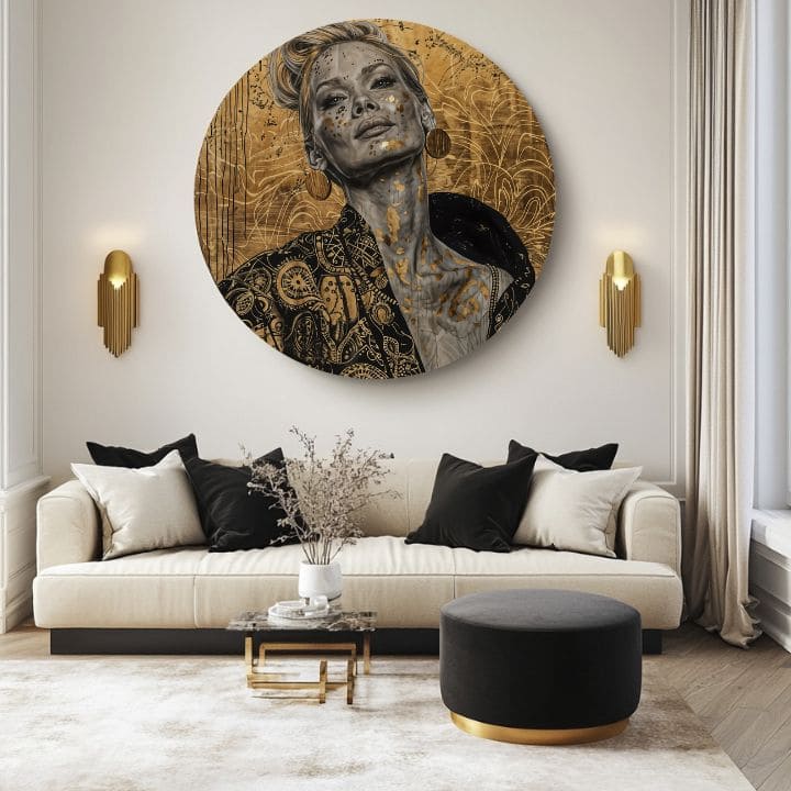 Στρογγυλές ζωγραφιές με ακρυλικό Royal View