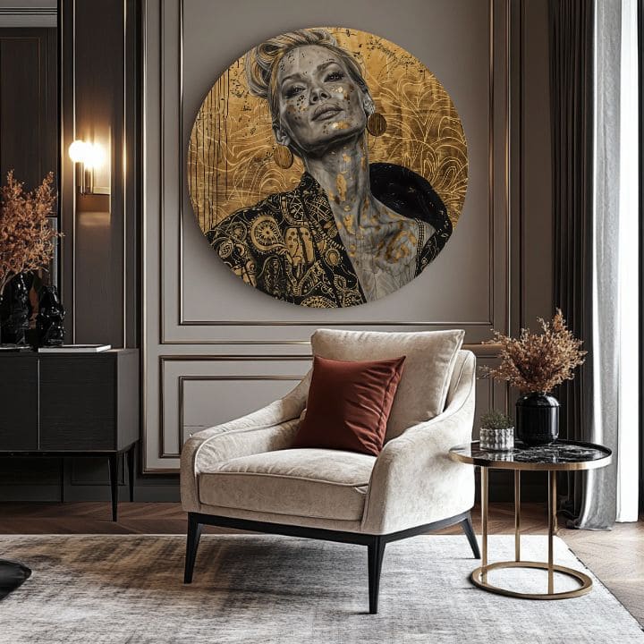 Στρογγυλές ζωγραφιές με ακρυλικό Royal View