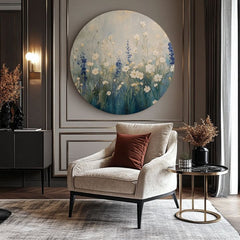 Στρογγυλές ζωγραφιές με ακρυλικό Αληθινή κομψότητα