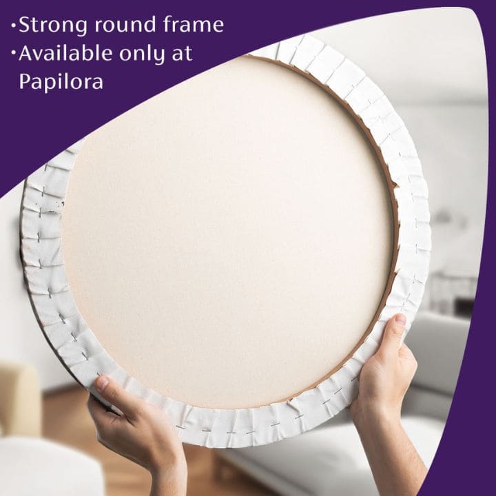 Στρογγυλές ζωγραφιές με ακρυλικό Τρεις αδελφές