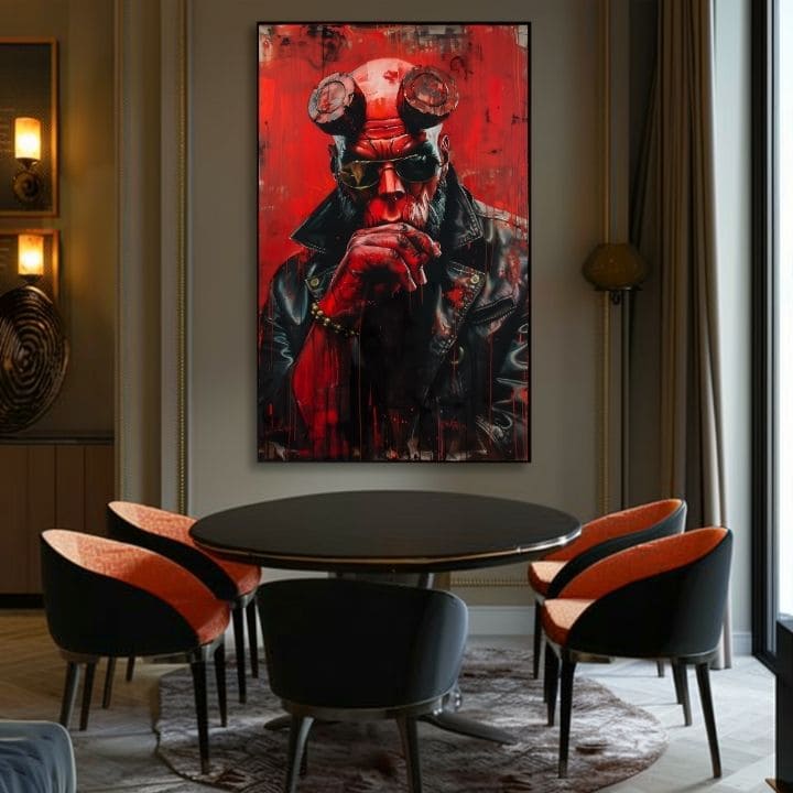 Εικόνα Hellboy: Hellish Warrior | Ακρυλικές λεπτομέρειες