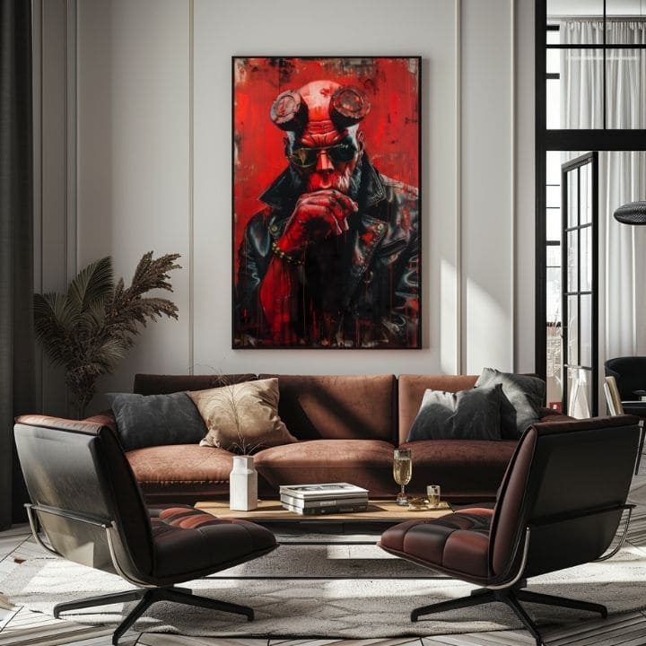 Εικόνα HELLBOY: Infernal Warrior | φινιρισμένο στο χέρι του καλλιτέχνη - εικόνα 3