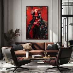Εικόνα HELLBOY: Infernal Warrior | φινιρισμένο στο χέρι του καλλιτέχνη - εικόνα 3