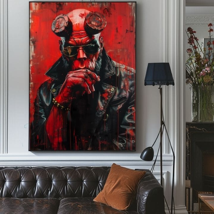 Εικόνα HELLBOY: Infernal Warrior | φινιρισμένο στο χέρι του καλλιτέχνη - εικόνα 4