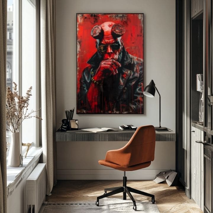 Εικόνα HELLBOY: Infernal Warrior | φινιρισμένο στο χέρι του καλλιτέχνη - εικόνα 5