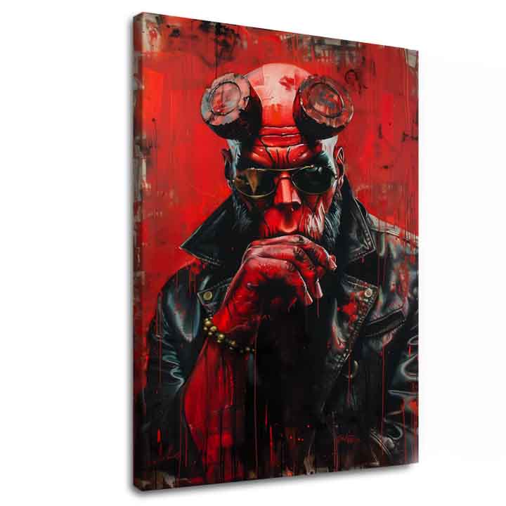 Εικόνα Hellboy: Hellish Warrior | Ακρυλικές λεπτομέρειες