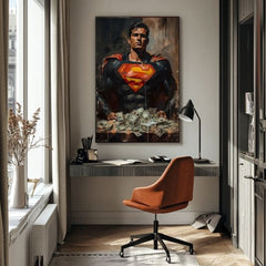 Εικόνα SUPERMAN: Money Man | Ακρυλικό λεπτομέρειες